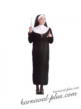 Карнавальный костюм Монашка, р. 44-46